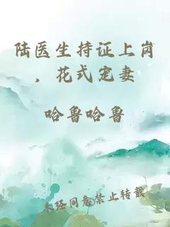 陆医生持证上岗，花式宠妻