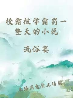 校霸被学霸罚一整天的小说
