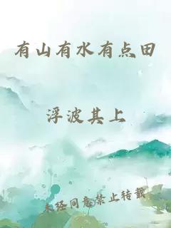 有山有水有点田