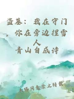 盗墓：我在守门，你在旁边捏雪人