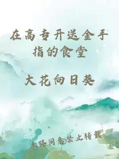 在高专开送金手指的食堂