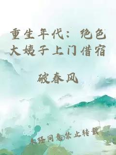 重生年代：绝色大姨子上门借宿