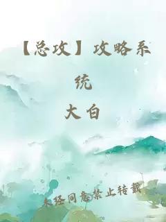 【总攻】攻略系统