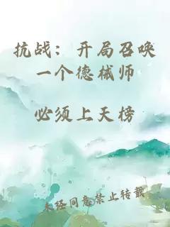 抗战：开局召唤一个德械师