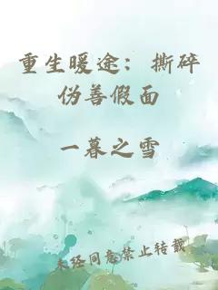 重生暖途：撕碎伪善假面